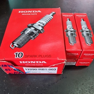 หัวเทียน HONDA แท้ 12290-RB1-003 CITY 08-14, Jazz GE ปี08-13,Brio ,Freed  1 ชุด 4 หัว