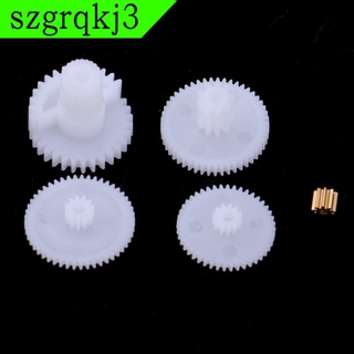 WenZhen Music  4pcs Plastic Gear Pinion Cogs Set for V950 RC Helicopter Servo Replace Parts