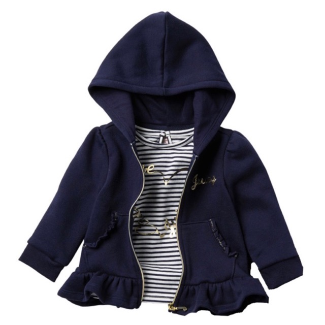 เสื้อผ้าเด็ก 18M,2T เซท2ชิ้น สีน้ำเงิน juicy couture