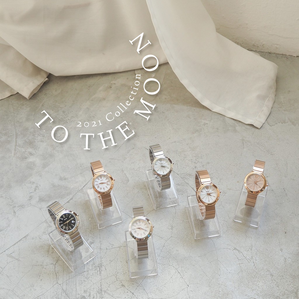 นาฬิกาโทรได้ GRAND EAGLE นาฬิกาข้อมือผู้หญิง นาฬิกาข้อมือผู้หญิง TO THE MOON🌙 - new collection 2021