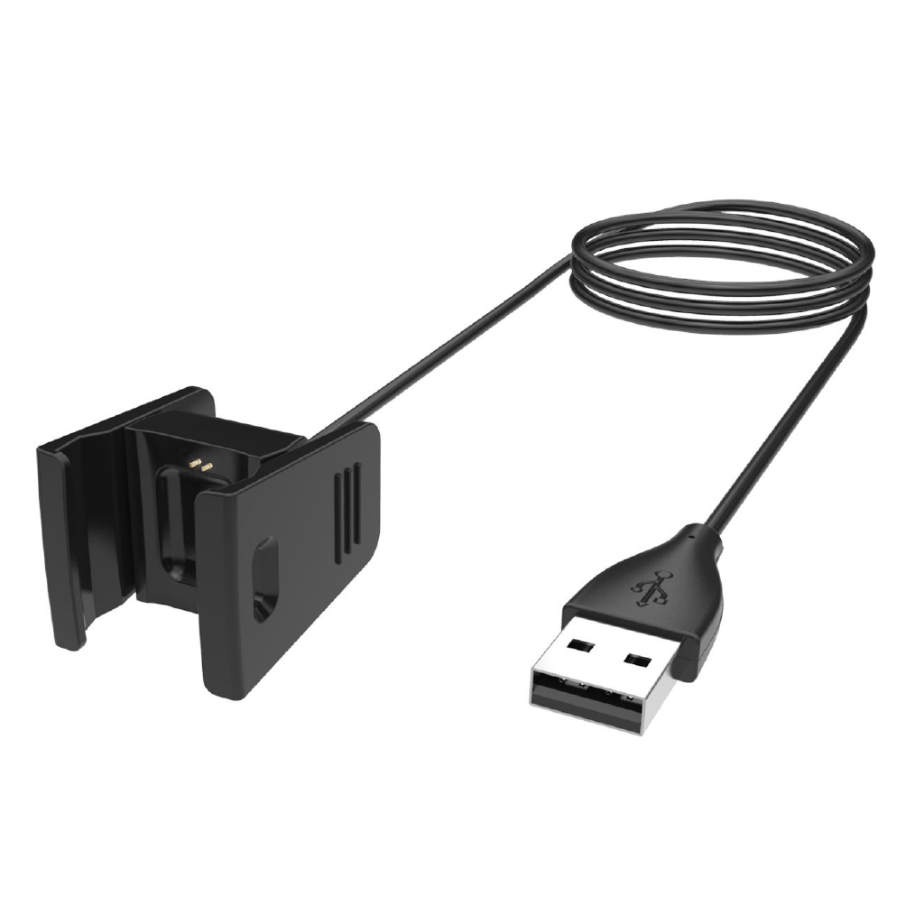 สายชาร์จ USB 1M สำหรับ Fitbit Charge 2 3 4