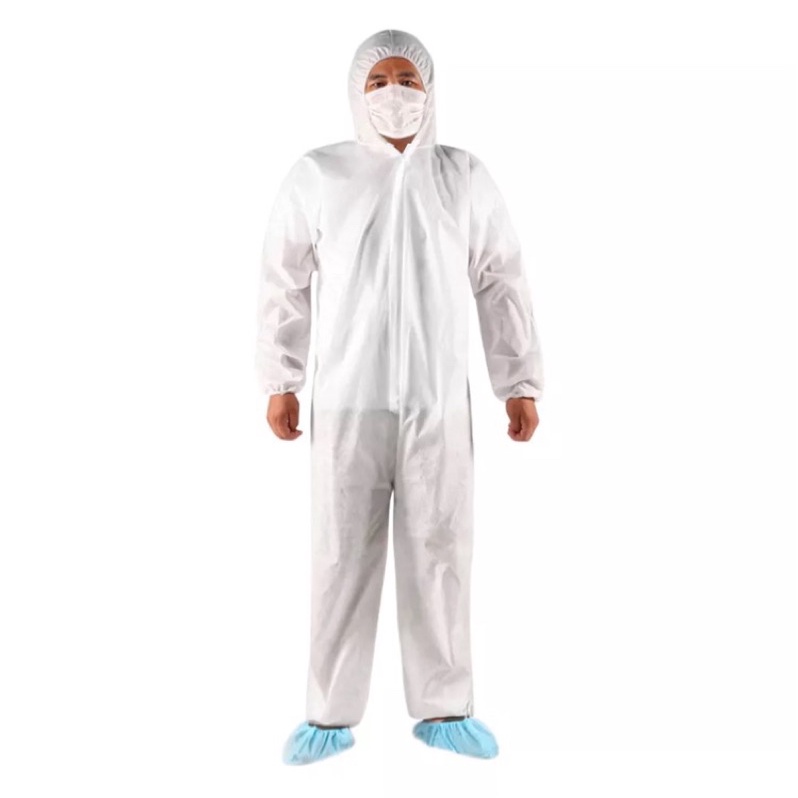 พร้อมส่ง ชุดppe ปลอดเชื้อ