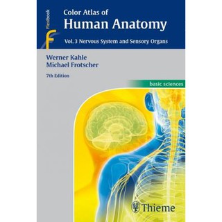 Color Atlas of Human Anatomy, Vol. 3 : Nervous System and Sensory Organs, 7ed - ISBN 9783135335070