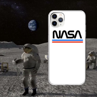 เคสสีขาวลายNASA นักบินอวกาศ