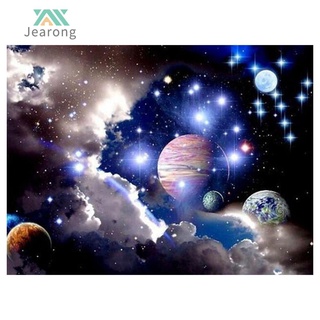 Jearong Space 5D Diamond Painting Needlework DIY Mosaic Cross Stitch Kit Embroidery