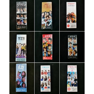 ที่คั่นหนังสือ bookmarks kpop got7 bts svt twice itzy txt