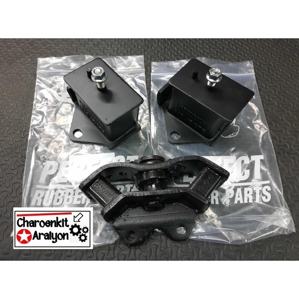 JAY ชุด ยางแท่นเครื่อง ยางแท่นเกียร์ รถยนต์ Mitsubishi มิตซูบิชิ Strada สตราด้า 2.8 4M40 K67 เลือก