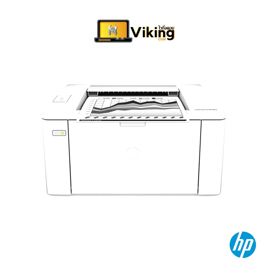เครื่องปริ้นเตอร์เลเซอร์ HP LaserJet Pro M102w ThaiPick