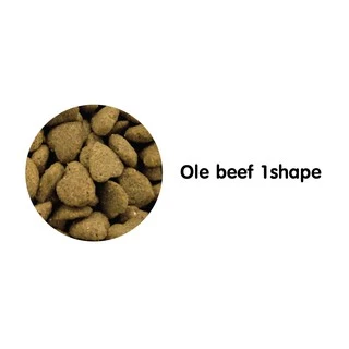 Ole (โอเล่) รสเนื้อ 1 สี อาหารเม็ดสำหรับสุนัข อายุ 1 ปีขึ้นไป ขนาด 10 KG