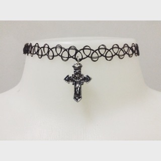 Cross tattoo Chocker