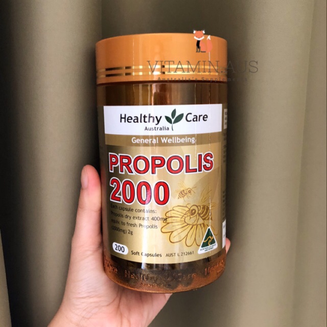 Healthy Care Propolis 2000mg น้ำลายผึ้ง พร้อมส่ง!