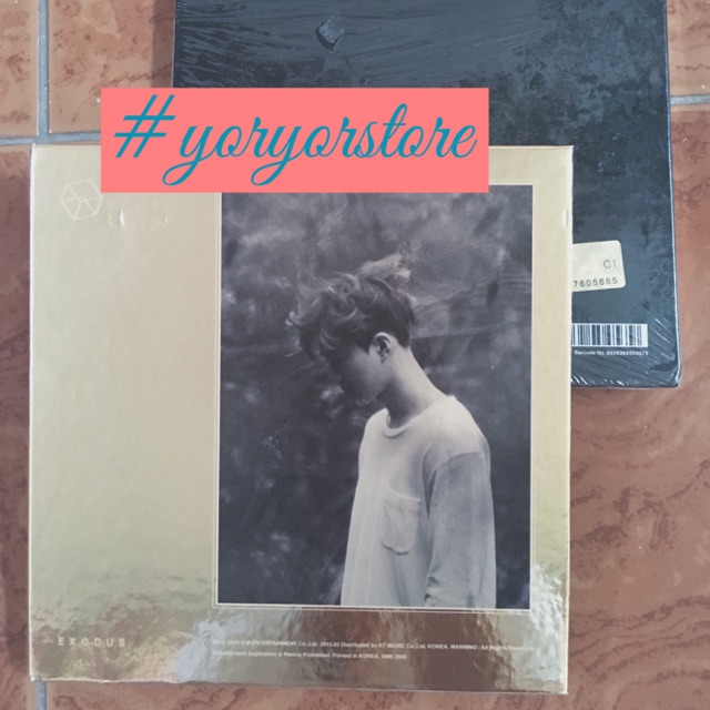 ใส่โค้ดลด100 * exo album _ exodus _ ปก SUHO * 300 บาทค่าาา