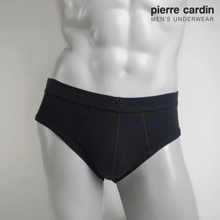Pierre Cardin PC-323 (Pack 2ตัว) เซ็ตกางเกงในชาย Classic Macho Brief innerwear มี 4 สี ขาว เทา กรม ดำ กางเกงในผ้าคอตตอน