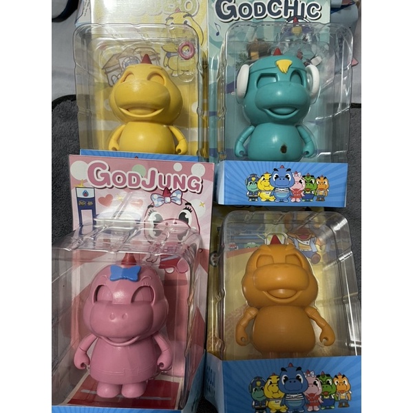 *พร้อมส่ง* ตุ๊กตาตัวต่อ Godji Family