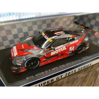 โมเดลรถแข่ง EBBRO แท้ MOTUL AUTECH GT-R SUPER GT500 2015 Rd.4 Fuji No.1