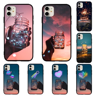 เคสโทรศัพท์มือถือ Samsung A6 A6+ A8 A8+ Plus A7 A9 2018 ปลอก TPU อ่อน ขวดเรืองแสง