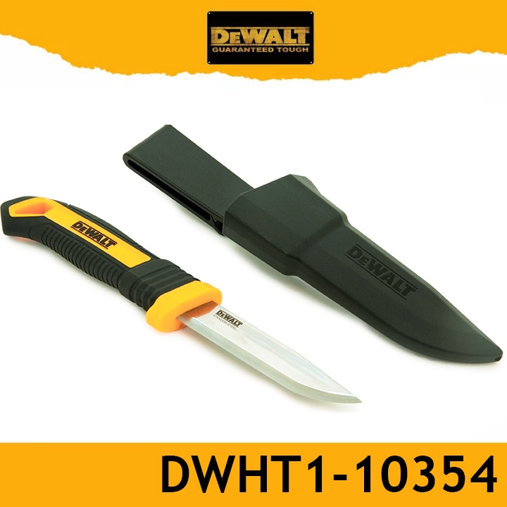 DEWALT  มีดคัดเตอร์ พร้อมปลอก รุ่น DWHT1-10354