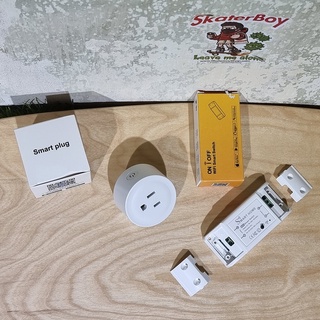 [1001] Smart Plug ปลั๊กไฟอัจฉริยะ ต่อWifiควบคุมผ่านApp SmartLife ตั้งเวลาเปิด-ปิด เครื่องใช้ไฟฟ้า