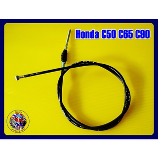 สายเบรคหน้า (สีดำ) Honda C50 C65 C90 Front Brake Cable "Black"