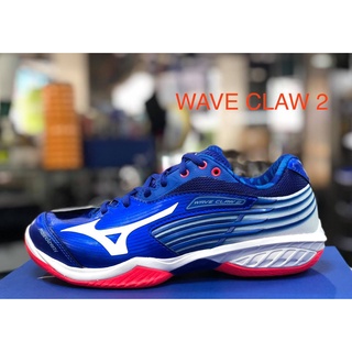 Mizuno Wave Claw 2 ยอดรองเท้าแบดมินตัน หน้าเท้ากว้าง ยอดนิยม หรูหรา สีสวย นุ่มใส่สบายเท้า เบา น่าใช้ 71GA211022