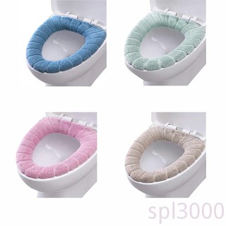 Spl - Bathroom ผ้าคลุมที่นั่งชักโครกแบบหนายืดหยุ่นล้างทําความสะอาดได้