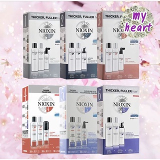 Nioxin Royalty Kit System 1,2,3,4,5,6 (300/300/100 ml) ชุดแชมพู สำหรับคนผมบาง