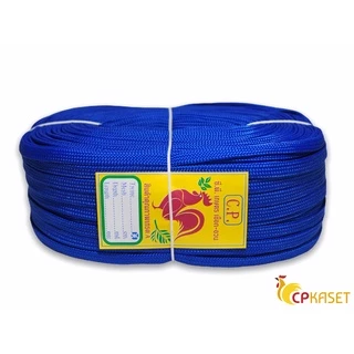 เชือกถักแบน 4หุน 6หุน รัดของ 2.0kg 2.5kg (ยกม้วน) เชือกเปล แค้มปิ้ง อเนกประสงค์