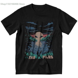 เสื้อยืดพิมพ์ลายแฟชั่น เสื้อยืดแขนสั้น ผ้าฝ้ายแท้ พิมพ์ลาย The X Files I Want To Believe Aliens UFO สไตล์คลาสสิก สําหรับ