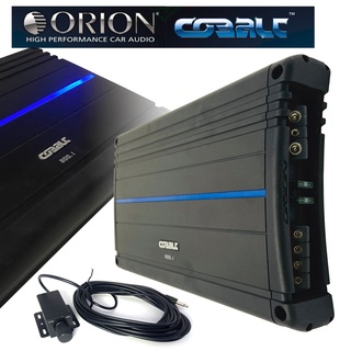 เพาเวอร์แอมป์ติดรถยนต์ Orion รุ่นCobalt CO800.1 แอมป์โมโนClass A/B ขับซับตู้กำลังขับสูงสุด 800วัตต์ พร้อมบูสเบสปรับเสียง