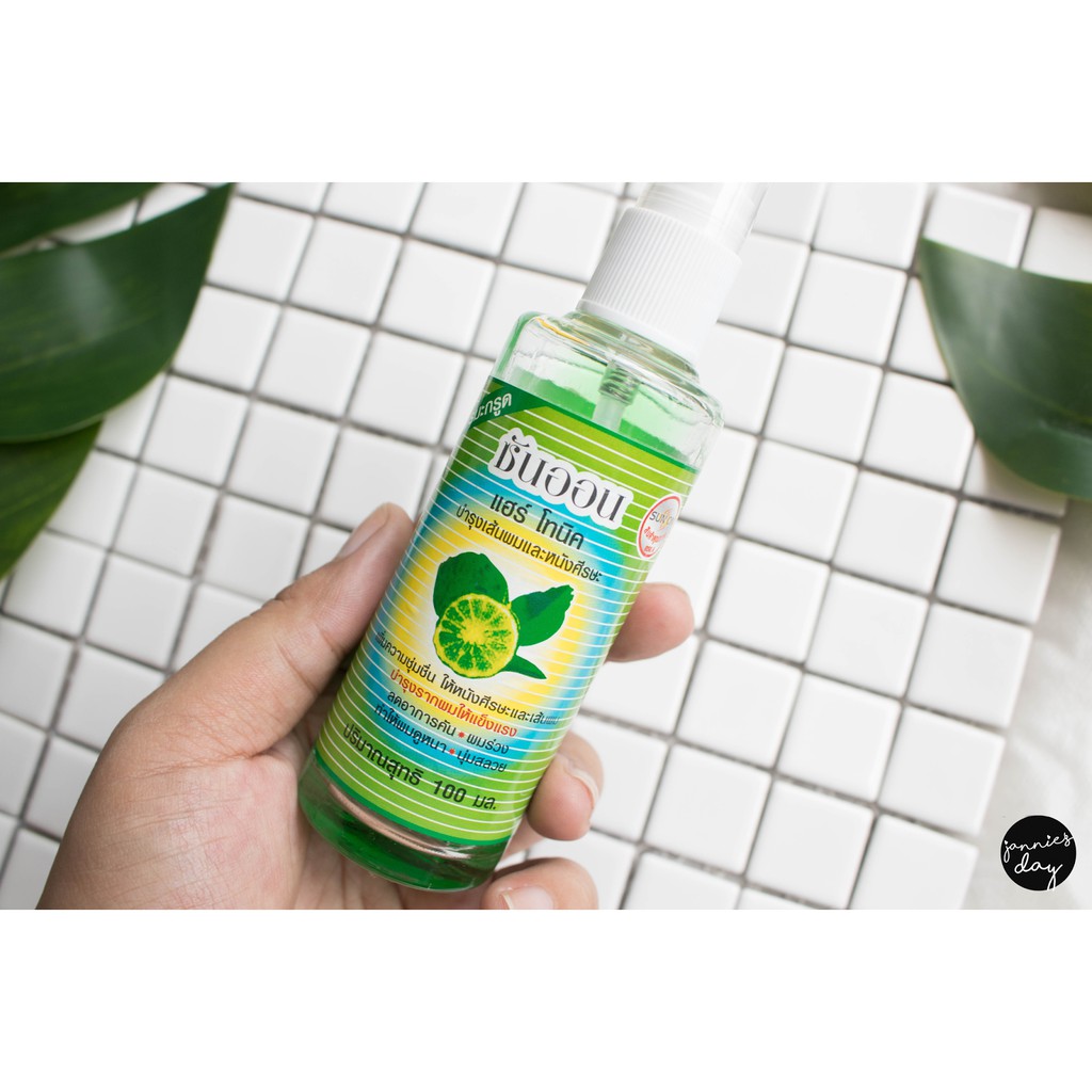 SUNON ซันออน แฮร์ โทนิค 100 ml. บำรุงเส้นผม หนังศีรษะ บำรุงรากผม ให้แข็งแรง เร่งผมยาว ทำให้ผมดูหนา ลดคัน ผมร่วง - รูปที่ 4