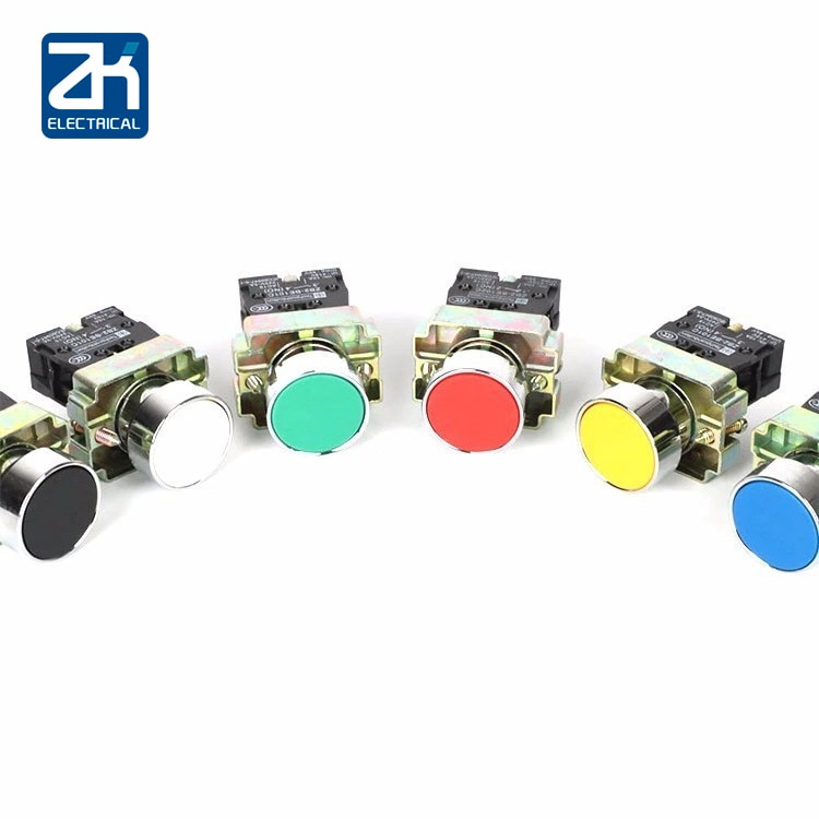 Momentary สวิตช์ปุ่มกด 22mm 10A 240V~3A xb2 - ba31 xb2 - ba42 xb2 - ba51 xb2 - ba61 xb2 - ba21 Circu