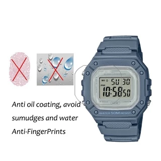 Yifilm ฟิล์มกันรอย PET กันระเบิด สําหรับสมาร์ทวอทช์ Casio Watch W-218h F-108 AE1200 1000 1300 3 ชิ้น