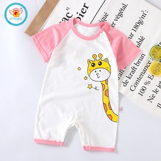 IQ ANGLEทารก onesie romper ลำลอง รอมเปอร์เด็ก 0-2 ขวบ