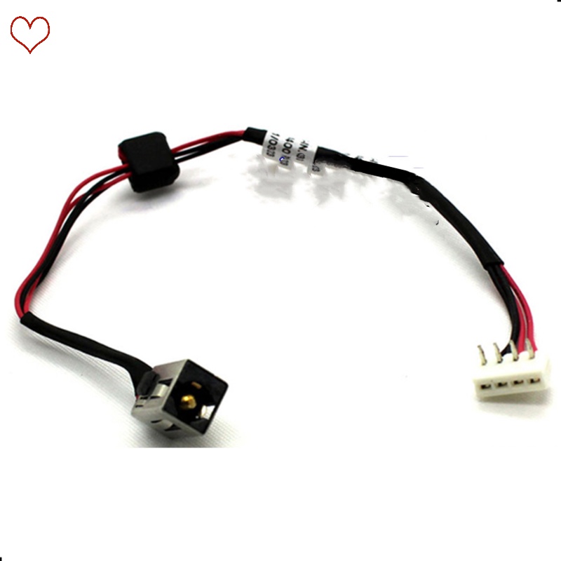 แล็ปท็อปใหม่ DC Power Jack สายชาร์จสายไฟสําหรับ Toshiba Satellite P770 P770D P775 P775D