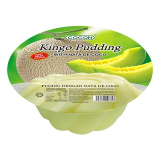 โคคอนคิงโกพุดดิ้งฮันนี่เมล่อน 420กรัม Cocon King Go Pudding Honey Melon 420g.