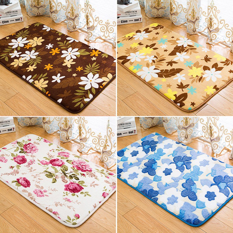 【ZY.home】พรมเช็ดเท้า พรมนาโน ลายสวย (40x60cm) ลายต่างๆ นุ่มสบายเท้า พรมแต่งบ้าน