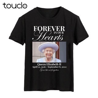 RIP Queen Elizabeth II 1926 2022 Forever In Our Hearts Rest Peace T-shirt S-5XL