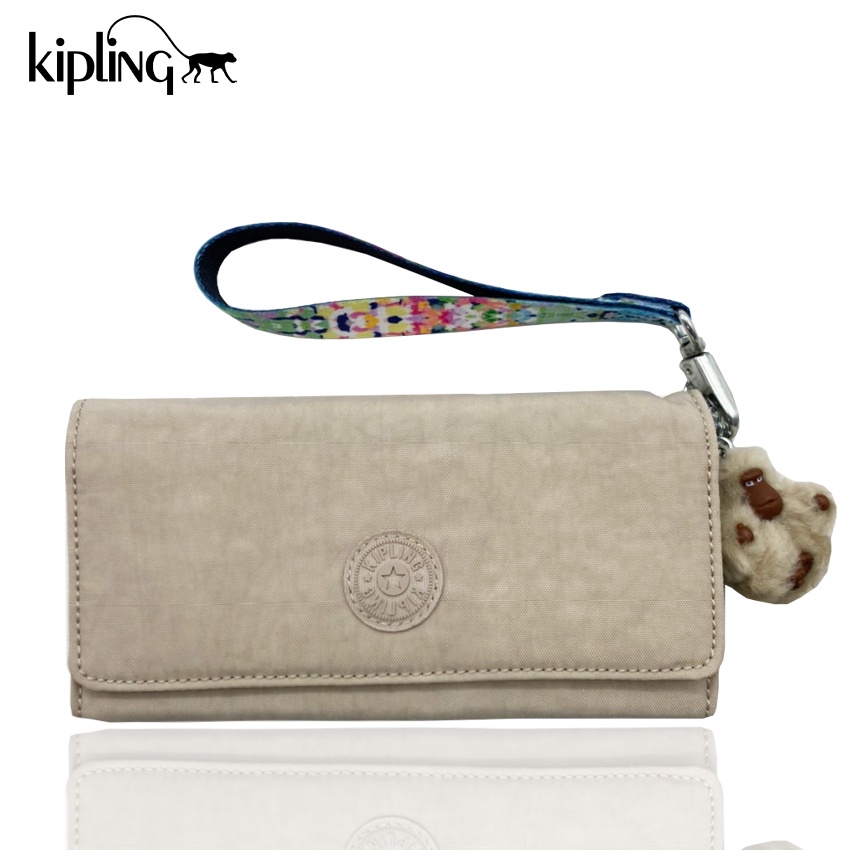 กระเป๋าสตางค์  Kipling Rubi PS กระเป๋าสตางค์คล้องแขน กระเป๋าถือ AC8538