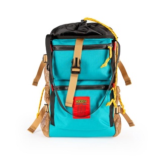 Topo Designs กระเป๋าเป้สะพายหลัง รุ่น TOPO DESIGNS X KEEN RIVER BACKPACK TOTE TURQUOISE