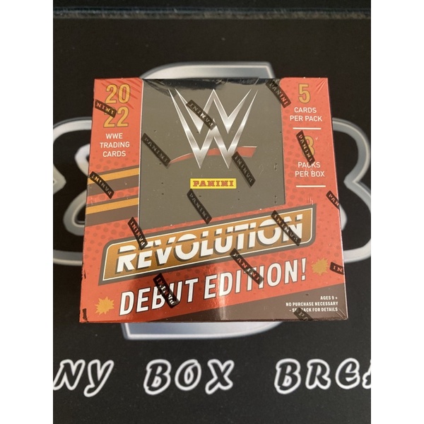 กล่องการ์ด Panini WWE Revolution Tradibg 2022