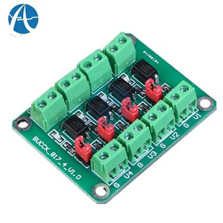 PC817 4 Channel Optocoupler Isolation Board Voltage Converter Adapter Module