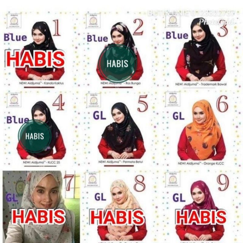💋🌸ไอเท็มสุดฮอต🌸 Tudung Bawal AIDIJUMA MYWAY25 JAN 2019💗💋