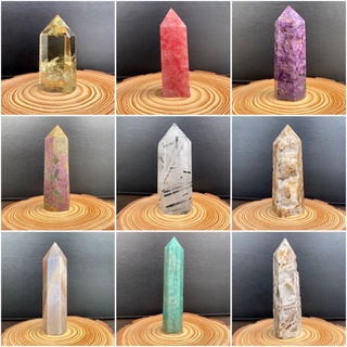 แท่งหินสวยๆคัดเกรด เซต01 (Selected Mixed Tower Stones) แบบละ 1 ชิ้นเท่านั้น ⚡️