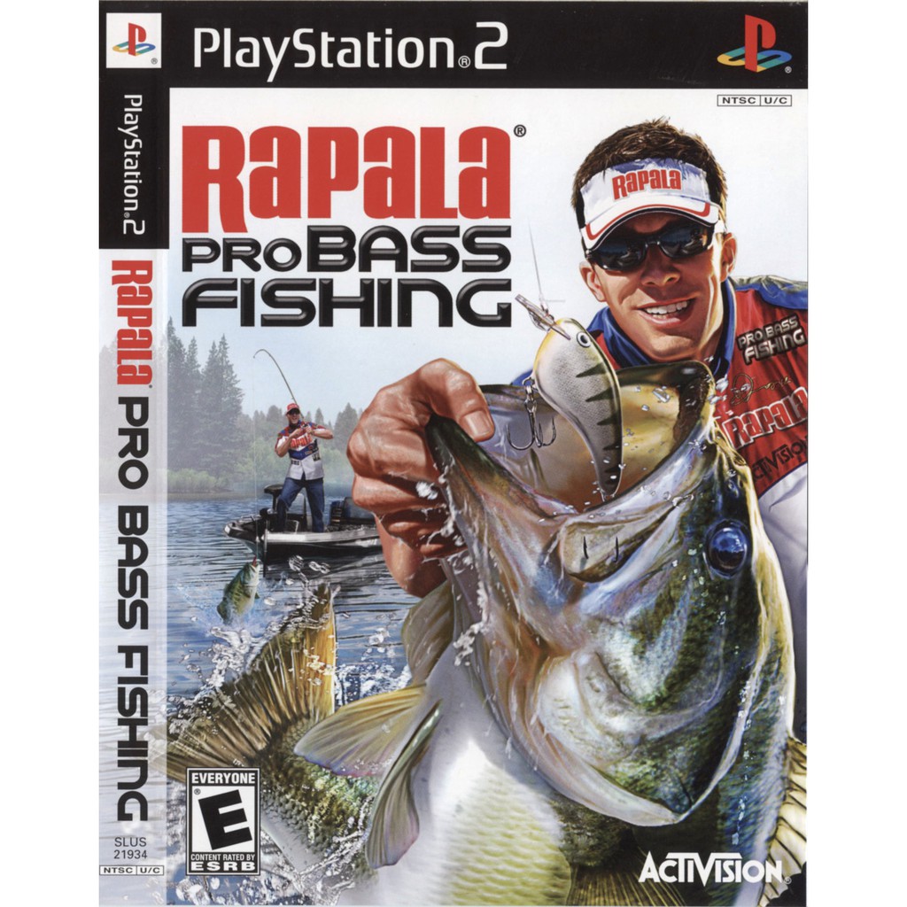 แผ่นเกมส์ Rapala Pro Bass Fishing PS2 Playstation 2 คุณภาพสูง ราคาถูก