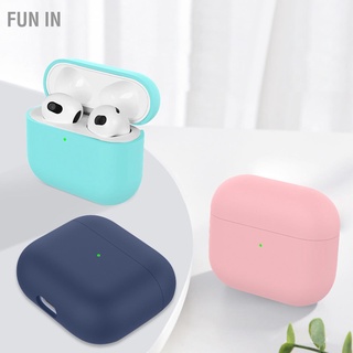 เคสหูฟังบลูทูธไร้สาย ซิลิโคนนิ่ม แบบบางพิเศษ สําหรับ Ios Earbuds 3