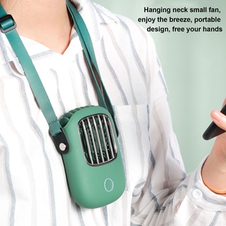 Superage Neck Fan USB Rechargeable 3 Speed Portable Mini Hands Free Vertical Airflow with Adjustable Lanyard