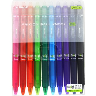 pilot fixion ปากกาลูกลื่น 0 . 5 มมมี 10 สี lfbk - 23ef