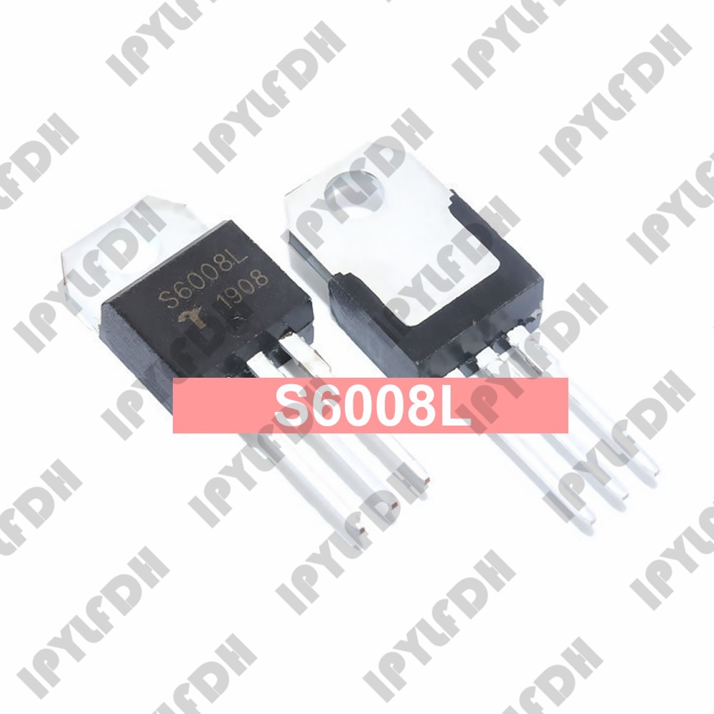 20 ชิ้น 50 ชิ้น S6008L TO-220 SCR thyrtor