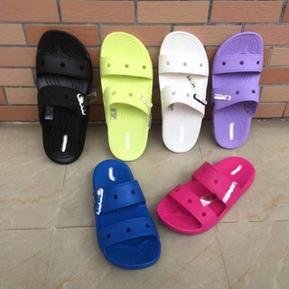 รองเท้าแตะ Crocs พื้นหนา น่ารัก ของแท้ พร้อมส่ง สําหรับผู้หญิง206761]