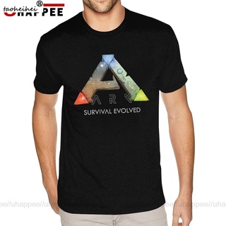 เสื้อยืดผ้าฝ้ายพิมพ์ลายแฟชั่น เสื้อยืดแขนสั้น พิมพ์ลาย Cool Ark Survival สีดํา สําหรับผู้ชาย